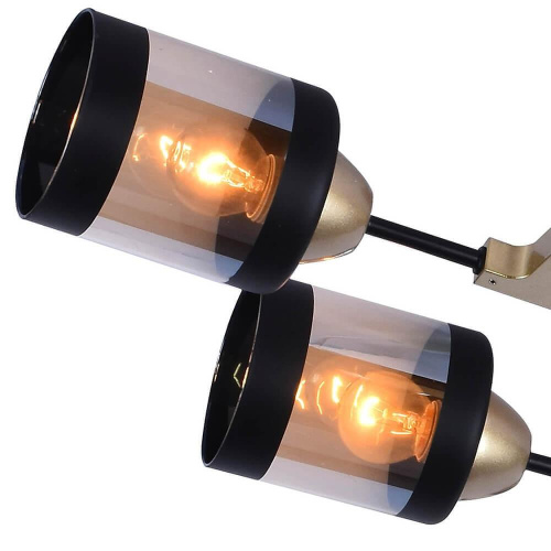 Потолочная люстра Seven Fires Паула SF3304/8C-CGD+MBK Потолочная люстра Seven Fires Паула SF3304/8C-CGD+MBK