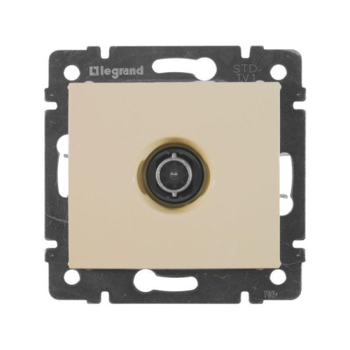 Розетка TV Legrand Valena Звезда слоновая кость 774329 Розетка TV Legrand Valena Звезда слоновая кость 774329