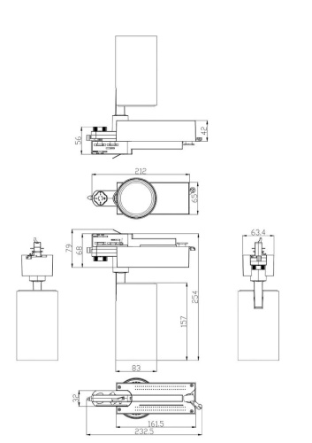 Трековый светодиодный светильник ЭРА SТR-30-36-30K-W30 Б0049773 Трековый светодиодный светильник ЭРА SТR-30-36-30K-W30 Б0049773