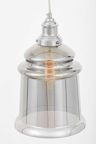 Подвесной светильник Lumina Deco Moletti LDP 6844-1 CHR+GY Подвесной светильник Lumina Deco Moletti LDP 6844-1 CHR+GY