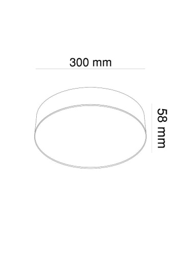Потолочный светодиодный светильник Maytoni Technical Zon C032CL-L43B3K Потолочный светодиодный светильник Maytoni Technical Zon C032CL-L43B3K