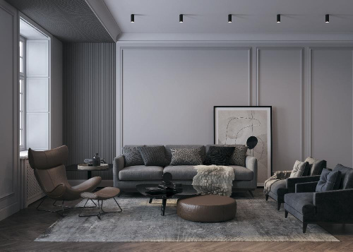 Потолочный светильник Maytoni Focus S C052CL-01B Потолочный светильник Maytoni Focus S C052CL-01B