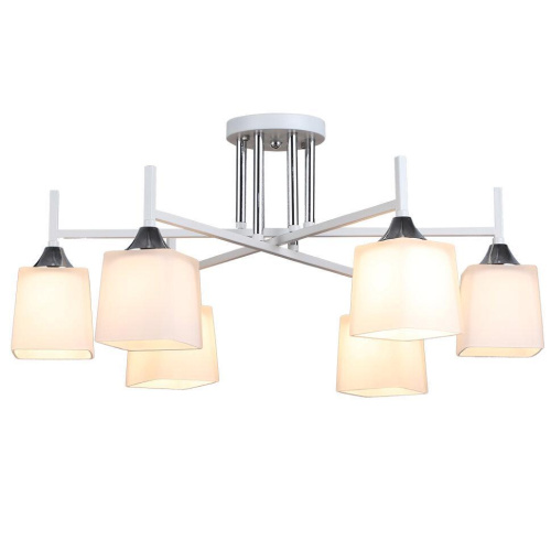 Потолочная люстра Seven Fires Semel WD3640/6C-WT-CR-WT Потолочная люстра Seven Fires Semel WD3640/6C-WT-CR-WT