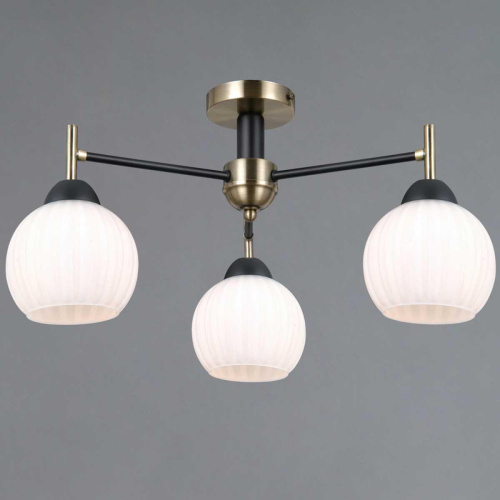 Светильник потолочный Illumico IL0579-3CSQ-25 BK AB TRENTO Светильник потолочный Illumico IL0579-3CSQ-25 BK AB TRENTO