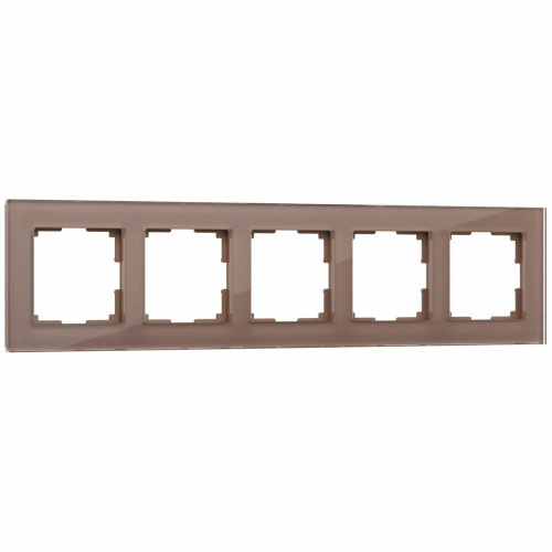 Рамка на 5 постов Werkel Favorit латте W0051142 4690389183478 Рамка на 5 постов Werkel Favorit латте W0051142 4690389183478