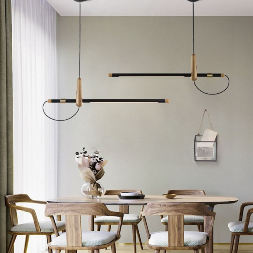 Подвесная Люстра Barcker Light Wood By Imperiumloft Подвесная Люстра Barcker Light Wood By Imperiumloft