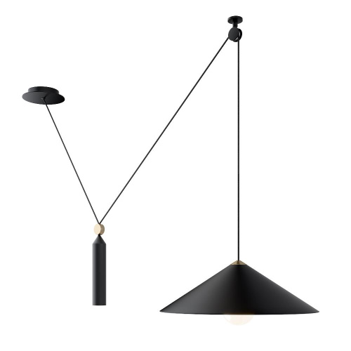 Подвесной светильник Maytoni Technical Peso P080PL-01B Подвесной светильник Maytoni Technical Peso P080PL-01B
