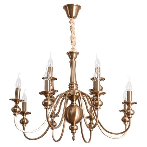 Подвесная люстра Arte Lamp Passoni A6097LM-12PB Подвесная люстра Arte Lamp Passoni A6097LM-12PB