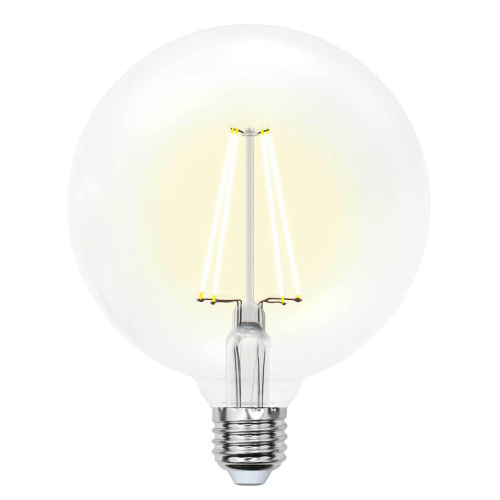 Лампа светодиодная филаментная (UL-00004861) Uniel E27 15W 4000K прозрачная LED-G125-15W/4000K/E27/CL PLS02WH Лампа светодиодная филаментная (UL-00004861) Uniel E27 15W 4000K прозрачная LED-G125-15W/4000K/E27/CL PLS02WH