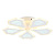 Потолочная светодиодная люстра Ambrella light Acrylica Original FA4030