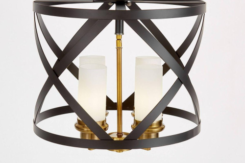 Потолочная люстра Lumina Deco Astila LDP 1242-4 BK+MD Потолочная люстра Lumina Deco Astila LDP 1242-4 BK+MD