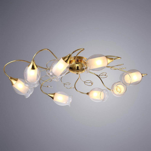 Потолочная люстра Arte Lamp Mughetto A9289PL-8GO Потолочная люстра Arte Lamp Mughetto A9289PL-8GO