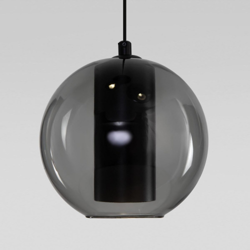 Подвесная светодиодная люстра Eurosvet Cobble 50258/3 LED дымчатый/бирюзовый Подвесная светодиодная люстра Eurosvet Cobble 50258/3 LED дымчатый/бирюзовый