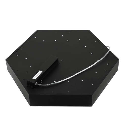Подвесной светодиодный cветильник Geometria ЭРА Hexagon SPO-121-B-40K-038 38Вт 4000К черный Б0050551 Подвесной светодиодный cветильник Geometria ЭРА Hexagon SPO-121-B-40K-038 38Вт 4000К черный Б0050551