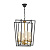 Подвесная люстра Lumina Deco Afres LDP 1246-4 BK+MD