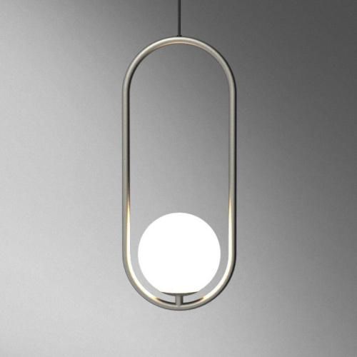Подвесной Светильник Matthew Mccormick Hoop 50 Silver Mila Pendant By Imperiumloft Подвесной Светильник Matthew Mccormick Hoop 50 Silver Mila Pendant By Imperiumloft