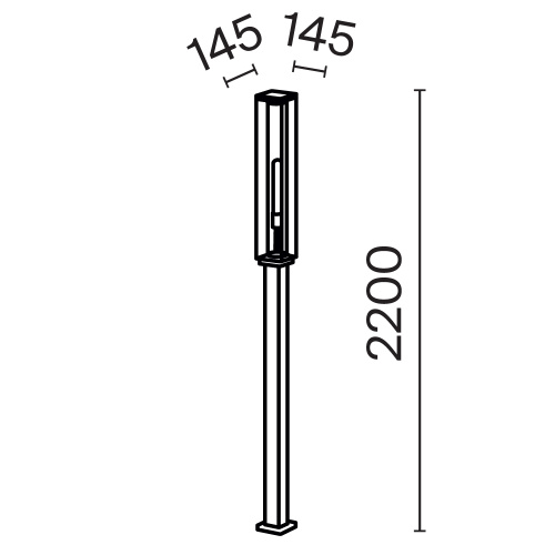 Ландшафтный светильник Outdoor O452FL-01GF3 Ландшафтный светильник Outdoor O452FL-01GF3