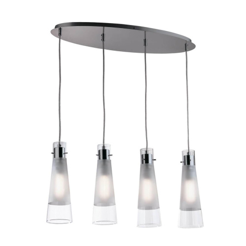 Подвесной светильник Ideal Lux Kuky SP4 Trasparente 023038 Подвесной светильник Ideal Lux Kuky SP4 Trasparente 023038