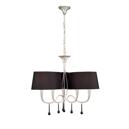 Подвесная люстра Mantra Paola Painted Silver 3530 Подвесная люстра Mantra Paola Painted Silver 3530