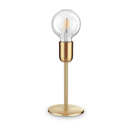 Настольная лампа Ideal Lux Microphone TL1 Ottone 232546 Настольная лампа Ideal Lux Microphone TL1 Ottone 232546