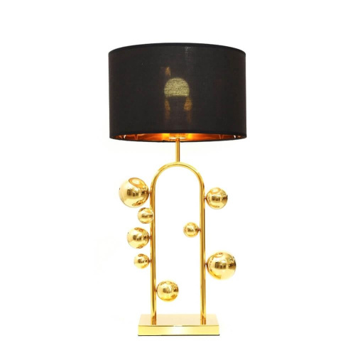 Настольная лампа Lumina Deco Fabi LDT 5528 GD+BK Настольная лампа Lumina Deco Fabi LDT 5528 GD+BK