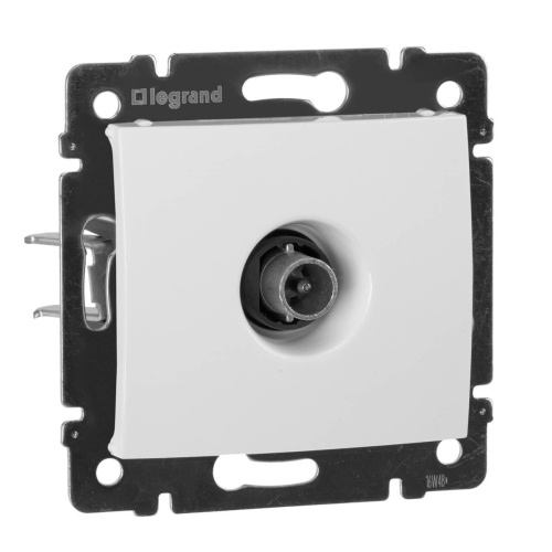 Розетка TV проходная Legrand Valena белая 774431 Розетка TV проходная Legrand Valena белая 774431
