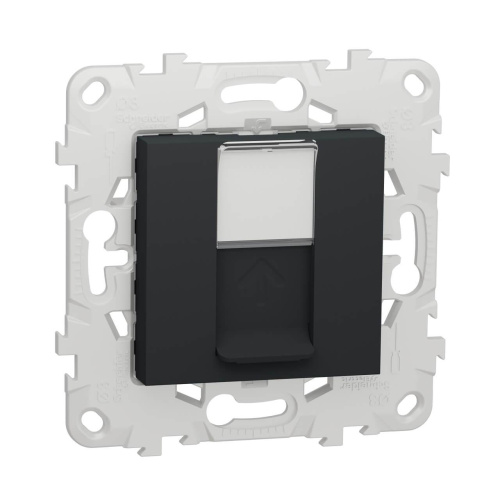 Лицевая панель RJ45 Keystone/Systimax Schneider Electric Unica New NU546154 Лицевая панель RJ45 Keystone/Systimax Schneider Electric Unica New NU546154