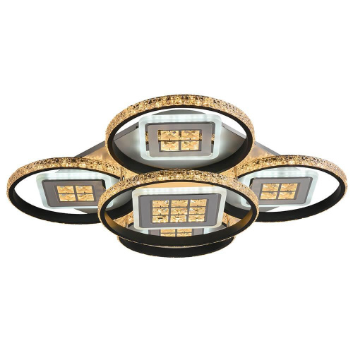 Потолочная светодиодная люстра Profit Light 8053/4+1 WHT+BLK Потолочная светодиодная люстра Profit Light 8053/4+1 WHT+BLK