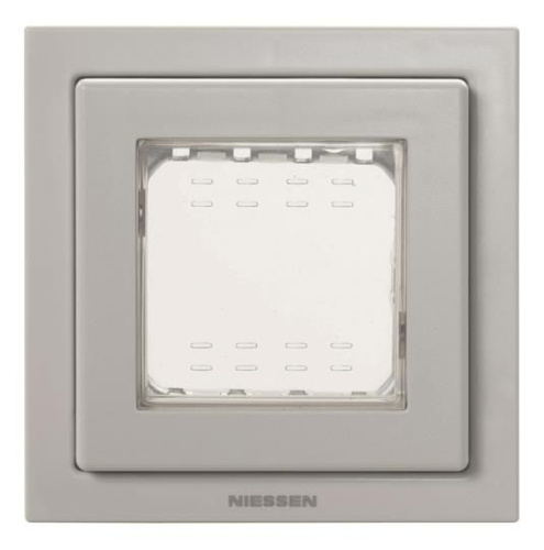 Рамка монтажная ITA 1-постовая ABB Zenit IP55 антрацит 2CLA327100N1801 Рамка монтажная ITA 1-постовая ABB Zenit IP55 антрацит 2CLA327100N1801