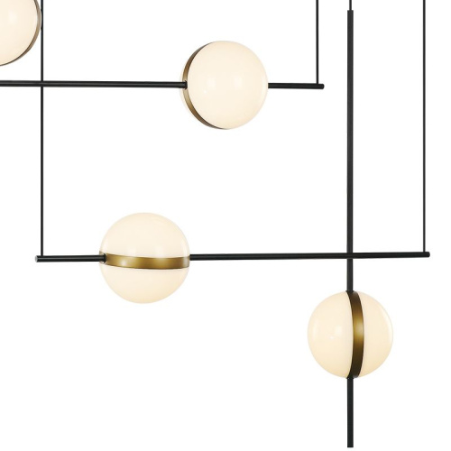 Потолочный светильник MD2062-4B black/brass Потолочный светильник MD2062-4B black/brass
