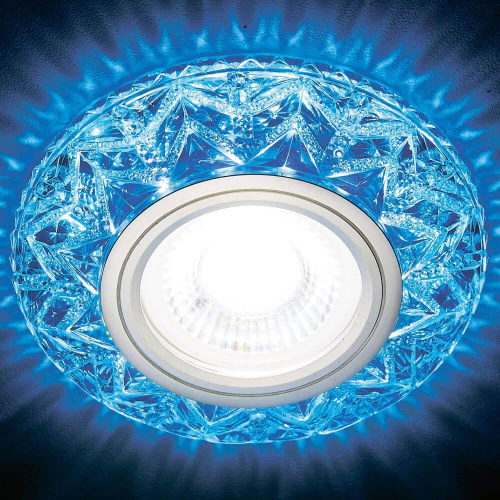 Встраиваемый светодиодный светильник Ambrella light Led S299 BL Встраиваемый светодиодный светильник Ambrella light Led S299 BL