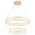 Подвесной светодиодный светильник Crystal Lux Musika SP100W Led Gold
