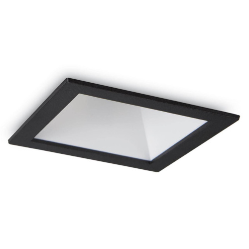 Встраиваемый светодиодный светильник Ideal Lux Game Square Bk Wh 192406 Встраиваемый светодиодный светильник Ideal Lux Game Square Bk Wh 192406