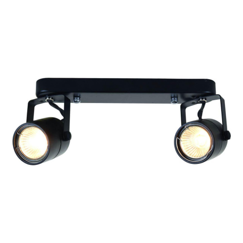 Спот Arte Lamp Lente A1310PL-2BK Спот Arte Lamp Lente A1310PL-2BK