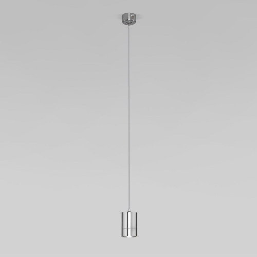 Подвесной светодиодный светильник Eurosvet Piccolo 50248/1 LED хром Подвесной светодиодный светильник Eurosvet Piccolo 50248/1 LED хром
