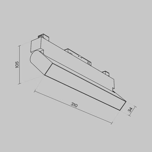 Трековый светильник Technical TR075-2-20W4K-W Трековый светильник Technical TR075-2-20W4K-W