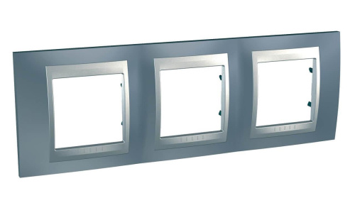 Рамка 3-постовая Schneider Electric Unica Top MGU66.006.097 Рамка 3-постовая Schneider Electric Unica Top MGU66.006.097