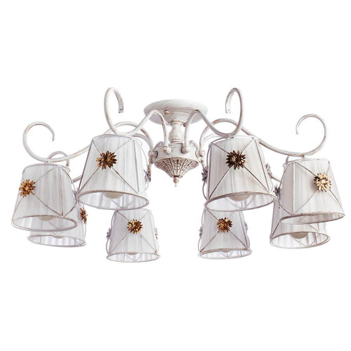 Потолочная люстра Arte Lamp 72 A5495PL-8WG Потолочная люстра Arte Lamp 72 A5495PL-8WG