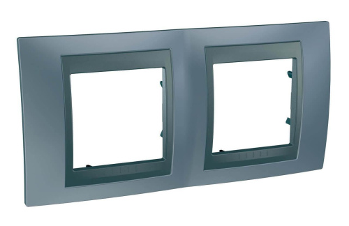 Рамка 2-постовая Schneider Electric Unica Top MGU66.004.297 Рамка 2-постовая Schneider Electric Unica Top MGU66.004.297