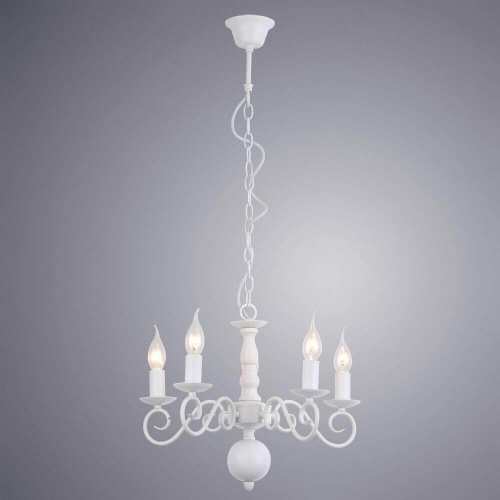 Подвесная люстра Arte Lamp A1129LM-5WH Подвесная люстра Arte Lamp A1129LM-5WH