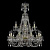 Подвесная люстра Bohemia Ivele 1406/10+5/240/XL-85/2d G