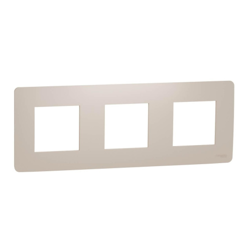 Рамка 3-постовая Schneider Electric Unica New NU200644 Рамка 3-постовая Schneider Electric Unica New NU200644