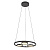 Подвесная светодиодная люстра Crystal Lux CLT 027C3 D450 BL