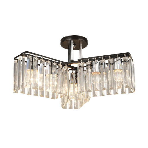 Потолочная люстра Seven Fires Berit WD3548/6C-BK-CR-CL Потолочная люстра Seven Fires Berit WD3548/6C-BK-CR-CL