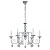 Подвесная люстра Escada Shine 678/6PL Chrome