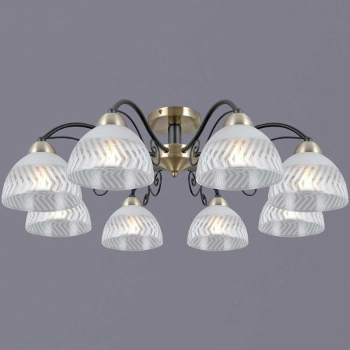 Люстра Illumico IL0435-8CSQ-24 BK AB SPICA Люстра Illumico IL0435-8CSQ-24 BK AB SPICA