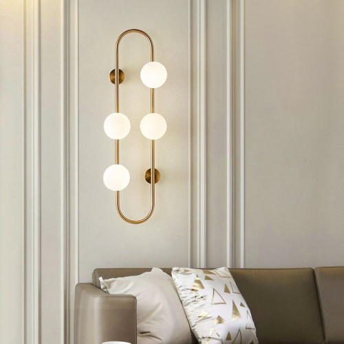 Настенное Бра Hoop Wall H77 Black By Imperiumloft Настенное Бра Hoop Wall H77 Black By Imperiumloft