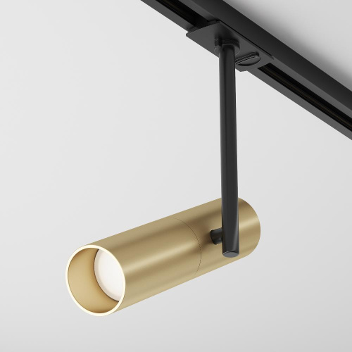 Трековый светильник Maytoni Track Lamps TR005-1-GU10-BG Трековый светильник Maytoni Track Lamps TR005-1-GU10-BG