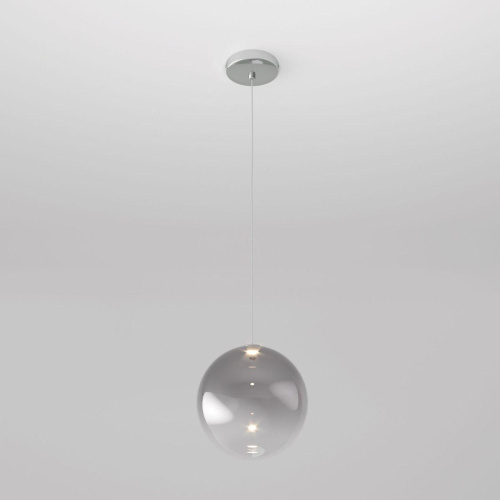 Подвесной светодиодный светильник Eurosvet Wonder 50230/1 Led дымчатый Подвесной светодиодный светильник Eurosvet Wonder 50230/1 Led дымчатый