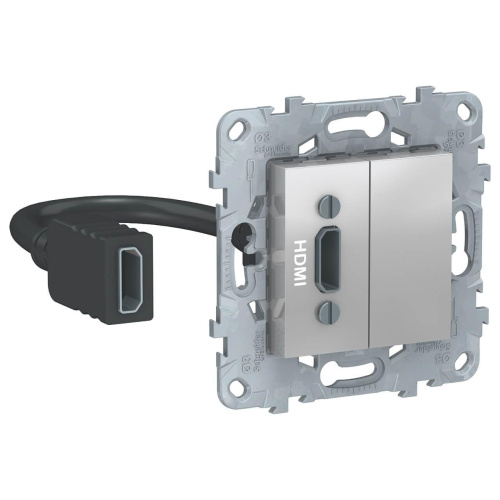 Розетка компьютерная HDMI Schneider Electric Unica New NU543030 Розетка компьютерная HDMI Schneider Electric Unica New NU543030